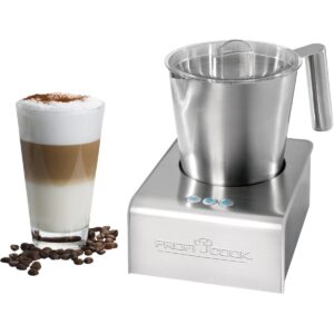 ProfiCook PC-MS 1032 Milk Frother Stainless Steel Mixing Container Approx. 900 ml Max. Milk Foam Number Approx. 500 ml 6 Functions Automatic Shut-Off Stainless Steel Housing