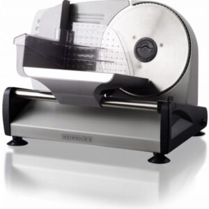 HEINRICH'S Metal Slicer, Electric Bread Slicer, Sausage Cutter HMA 8704